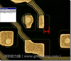 其他零件的防焊層印刷偏移，造成焊墊大小不一的現(xiàn)象。