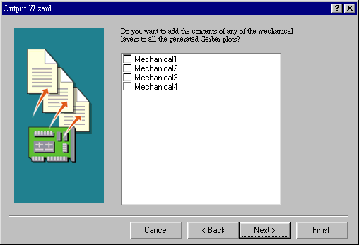 每一設計層均要導孔文件？或要另訂定的？