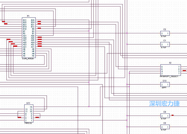 圖紙沒有層次的概念，不管電路有多復(fù)雜，只有一張平面圖。