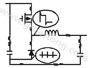 我們的設計范例顯示，有高達3A的電流必須從接地流回到源端(一個24V汽車電池或一個24V電源)。
