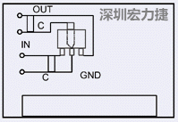 圖3：降壓電路的PCB設(shè)計示例。