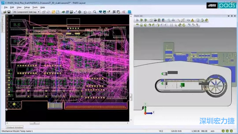 PADS 是Mentor公司旗下的PCB版圖設計工具，PADS提供了直觀且簡單易用的原理圖和 Layout 設計環(huán)境。