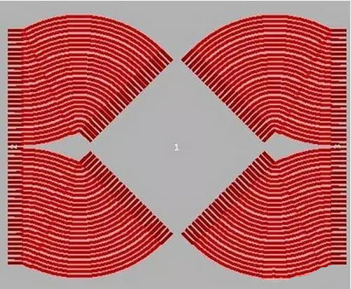 (底部)旋轉(zhuǎn)芯片可以提供更好的效果，占用面積可以進一步縮小兩倍以上。