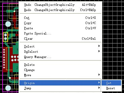 依次按“E、O、S”將原點(diǎn)設(shè)置到圖形的左下角